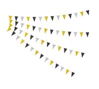 Alipis 1 Set Festone per Laurea Bandierine Glitterate Decorative per Feste Ghirlanda Riutilizzabile per Cerimonie e Celebrazioni