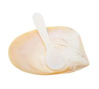 Alipis 1 Set piatto di caviale kitchen items gadget casa addobbi soprammobili snack salati decorazione della conchiglia della stanza mestiere di conchiglia domestica mini porta caviale