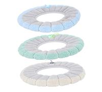 Alipis 1 Set Sedile del Water Vasino Bidet Portatile Toilette Portatile Imbottito Leve del Serbatoio del WC Fodere Coprisedile WC Sede di Allenamento Tappi per WC Tubo Bidet Acrilico 3 Pz