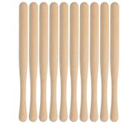 Alipis 10 bastoncini ritmici in legno - Strumenti per l'apprendimento della musica in tutta sicurezza - Bastoncini a percussione in legno portatili e portatili per esibizioni musicali in classe e