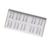 Alipis 10 Paia di Ciglia Finte per Pratica Strisce Autoadesive, Mimica Naturale, Regolabili in Lunghezza, Accessori per Esercizi Extension Ciglia, per Trucco e Allenamento Professionale