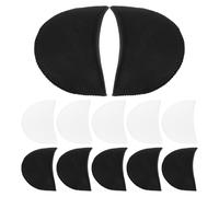 Alipis 10 Paia di Spalline Invisibili in Spugna Rimovibili per Donna Imbottiture Rinforzanti Angolo Retto per Spalle Cuscinetti Traspiranti per Abiti da Sera Giacche e Costumi Uso