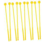Alipis 10 pezzi Bacchette per Strumenti Musicali in Plastica per Mazze per Batteria Resistenti Compatibili con Tongue Drum Marimba Glockenspiel e Xilofono di Bacchette Percussione