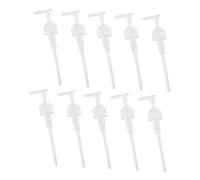 Alipis 10 Pezzi Condizionatore Tappi Per Bottiglie Distributore Pompa Per Dispenser Di Sapone Sostituzione Della Pompa Della Bottiglia Bianca Ugello