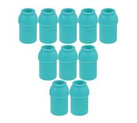 Alipis 10 Pezzi Connettori per Pompa per Coppettazione a Ventosa in Plastica Verde, Accessori per Massaggi Ugelli Sostitutivi, Strumenti per Terapia del Vuoto ad Uso Domestico