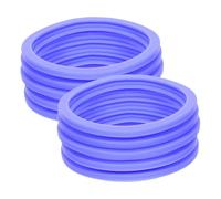 Alipis 10 Pezzi Guarnizioni in Silicone per Lunch Box Resistenti al Calore Sigillanti Flessibili Antisgocciolamento per Contenitori Alimentari Sostituzione Guarnizioni Pratiche e Facili