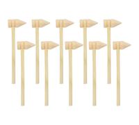 Alipis 10 Pezzi Mini Martello in Legno per Granchi e Aragoste, Leggero, Portatile, per Ristoranti e Casa, per Aprire Aragoste e Migliorare la Coordinazione Occhio-mano