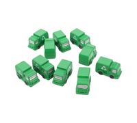 Alipis 10 Pezzi Miniature Garbage Truck Model Tiny Micro Landscaping Vehicles for DIY Dollhouse Decor Compact And Detailed Trash Truck Figurines for Home And Office