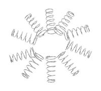Alipis 10 pezzi Molle di Tensione Torre per Ponte Chitarra Elettrica Materiale Robusto per Regolazione Precisa e Stabilità della Corda Accessori Sostitutivi Resistenti per Ponti di
