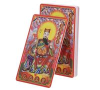 Alipis 10 Pezzi Taisui Cinese Anno del Serpente Carte Portafortuna Feng Shui Taoista per Protezione Pace e Ricchezza Decorazione Leggera e Portatile per Capodanno