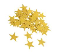 Alipis 100 Pezzi Glitter Star Cutouts per Decorazioni Feste Compleanni e Matrimonio Ritagli Forma Stella per Progetti Creativi e Scrapbooking