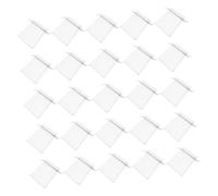 Alipis 100 Pezzi Le Borse del bomboniera Buste Regalo Sacche di Caramelle da Sposa Cancelli Piccola Custodia Piccoli Sacchetti di stoccaggio Borse per Favore del Partito White