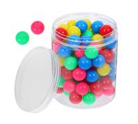 Alipis 100 Pezzi Palline Plastiche Colorate per Apprendimento Montessori Stem Ordinamento e Educativo per Età Prescolare