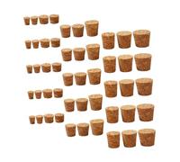 Alipis 100 pezzi Tappi in Sughero per Bottiglie di Vetro da Dimensioni Tappi Naturali per Sigillare Vini e Contenitori Resistenti e Decorativi con Effetto Sigillante Eccellente