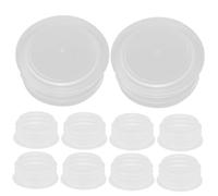 Alipis 100 Pezzi Tappi per Bottiglie Trasparenti da Tappi Meccanici per Barattoli e Tubazioni Pratici e Facili da Utilizzare