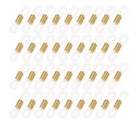 Alipis 100 Pezzi Terminali per Catenina Occhiali in Silicone Antiscivolo, Connettori Versatili in Ferro per Occhiali e Piccoli Oggetti, Uso per Varie Occasioni