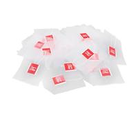 Alipis 100pezzi Bustine Di Tè Vuote Per Infusore Da Tè in Rete Filtri Per Sfuso Colini Per Ai Fiori Caffè Frutta Secca Resistente Alle Alte Temperature