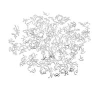 Alipis 104 pezzi Ciondoli Lettere Metallo Argento per Gioielli Fai da Te Charms Pendenti Braccialetti e Collane Accessori Inossidabili per Creazione Gioielli DIY