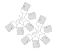 Alipis 10pezzi Portalampada Vite Portatile con Gancio Base per Lampadina di Emergenza Adattatore per Portalampada Ricaricabile Compatibile con Luce da Campeggio Interna ed Esterna