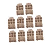 Alipis 10pezzi Vassoio Per Servire Le Uova Posti Scatola Per Uova in Carta Organizer Porta Per Casa Adatto Per Frigorifero e Conservazione