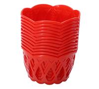 Alipis 12 Pezzi Cestino Per L'imballaggio Delle Uova Cestini Di Filo Di Pollo Bacche Rosse Cesto Regalo Di Uova Conservazione Delle Uova Fritto Cestino Di Patatine Fritte Plastica