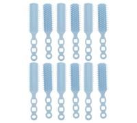 Alipis 12 pezzi di spazzola per capelli ricci: pettine per lo styling da salone - pettine per capelli antistatico e resistente al calore - strumento districante per barbiere in plastica