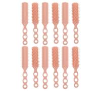 Alipis 12 pezzi di spazzola per capelli ricci: pettine per lo styling da salone - pettine per capelli antistatico e resistente al calore - strumento districante per barbiere in plastica per