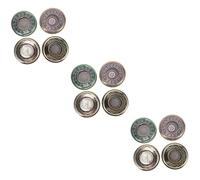 Alipis 12 Pezzi Fiori Sciolti Fili Di Caffè Barattolo Caso Porta Finestra Cucina Contenitori Coperchi Ermetici Vuoto Contenitore Rotondo Pentole Negozio Fiore Natale