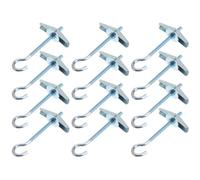 Alipis 12 Pezzi Ganci da Soffitto per Piante da Interno Resistenti e Facili da Installare per Appendere Lanterna Campanelli e Decorazioni Murali