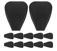 Alipis 12 pezzi Pomello di inclinazione anteriore e posteriore per altezza del sedile, accessori per sedie da ufficio, parti di ricambio, leva di sollevamento in plastica, maniglia per mobili da