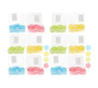 Alipis 12 scatole di mini fogli di sapone profumati, sapone da bagno solubile portatile monouso per lavamani, per viaggi all'aperto e campeggio, per adulti