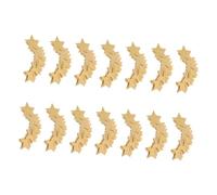 Alipis 14 Pezzi di Ghirlande di Carta A Doppia Ghirlanda Appesa Glitter UV Decorazioni Natalizie Ghirlande A Forma di Stella Ghirlande da Matrimonio Pendenti Stelle Ghirlande di