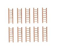 Alipis 15 pezzi Mini Scale in Legno per Decorazioni Fai da Te Modello Micro Paesaggio per Casa e Negozio Elementi Creativi per Giardini in Miniatura e Ambientazioni Bonsai