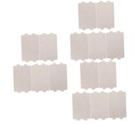 Alipis 15pezzi Piastra Mica Per Microonde Isolamento Sostituzione Facile e Tagliabile Per Elettrodomestici Accessori Per Migliorare Efficienza Del Forno Microonde