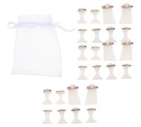 Alipis 16 pezzi Silicone Toe Separators per Pedicure con Decorazioni Daisy e Cristalli Separatore Dita Piedi Morbido per Unghie Doppio per Unghie e Applicazione Precisa del Smalto
