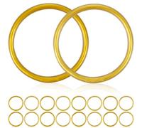 Alipis 18 Bracciali Rigidi in Silicone, Leggeri e Confortevoli, Design Moda per Donna e Ragazza, Accessori Gioiello da Indossare Ogni Giorno