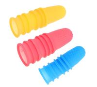 Alipis 18 Pezzi Protezioni Per Le Dita Guanti In Silicone Impugnature Per Le Dita Protezioni Per Le Per Lavoro Impermeabili Piccole Per Manicotto