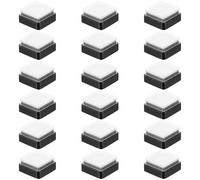 Alipis 18pezzi Tampone per Timbri Vuoto in Spugna per Artigianato e Ufficio Mini Tampone per Timbri Vuoto per Impronte Digitali Fai da Te e Progetti Artistici