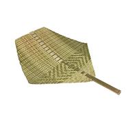 Alipis 1pezzi Ventilatore Portatile in bambù Mano Ventilatore Leggero e Adatto per Feste e Spiaggia Resistenza Eccezionale e Fragranza Naturale