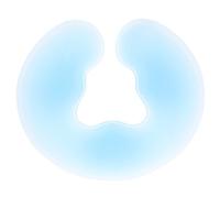 Alipis 1pezzo Cuscino Massaggiante Per Viso in Silicone Forma a u Per Spa e Centri Massaggi Mantiene Il Viso in Posizione Comoda e Permette Una Respirazione Naturale Grazie Al Design Con