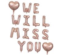 Alipis 1Set Palloncini Decorativi Per Festa Laurea Design We Will Miss You Per Decorare e Celebrazioni Laurea