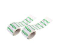 Alipis 2 Etichette Adesive Autolaminanti Verdi per Calibrazione Scrivibili Adesivi Robusti per Ispezioni e Controllo Qualità da Applicazione Rapida e Design Minimalista