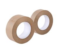 Alipis 2 Nastro Adesivo in Carta Kraft Attivato ad Acqua e Riciclabile per Imballaggi Resistenti e Facili da Strappare Sigillatura per Scatoloni e Traslochi