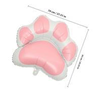 Alipis 2 Palloncini in Alluminio a Forma di Zampa di Cane Rosa Decorazioni Gonfiabili per Feste di Compleanno Articoli per Party Interni ed Esterni