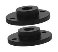 Alipis 2 Pcs Universale A Guaina Al Microfono Monte A Parete in Alluminio Supporto Microfiloch Filatura Microfono Per Installazioni A Parete E Tavolo