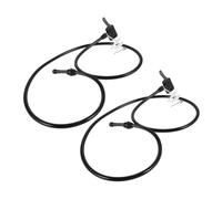 Alipis 2 pezzi Adattatore Tubo per Pompa Tubo Flessibile Resistente Al Freddo per Valvole Presta e Accessorio per Gonfiaggio Pneumatici e Palloni