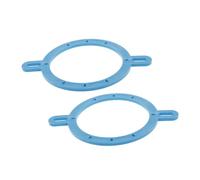 Alipis 2 Pezzi Anello Distanziatore per Altoparlanti Auto 3,5" 4" in Plastica, Staffa di Montaggio per Altoparlanti Portiera, Installazione Facile per Modifiche Audio Auto
