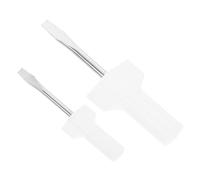 Alipis 2 Pezzi Cacciavite Piatto per Macchine da Cucire da Strumento Versatile per Riparazioni Precisione per Piastra Ago e Bobina Migliora Efficienza Lavorativa