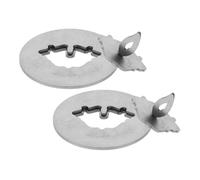 Alipis 2 Pezzi Candele in Acciaio Inossidabile Snuffer Decorativo Toppers Accessori per La Cura delle Candele per Centrotavola da Pranzo A Casa