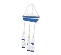 Alipis 2 Pezzi Ciondolo a Forma di Pesce Piccolo in Legno Ritagli di Pesce Decorazione a Forma di Pesce da Appendere Nautico Il Naturale Arte della Parete di Pesce Pescare di Legno Blue